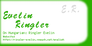 evelin ringler business card